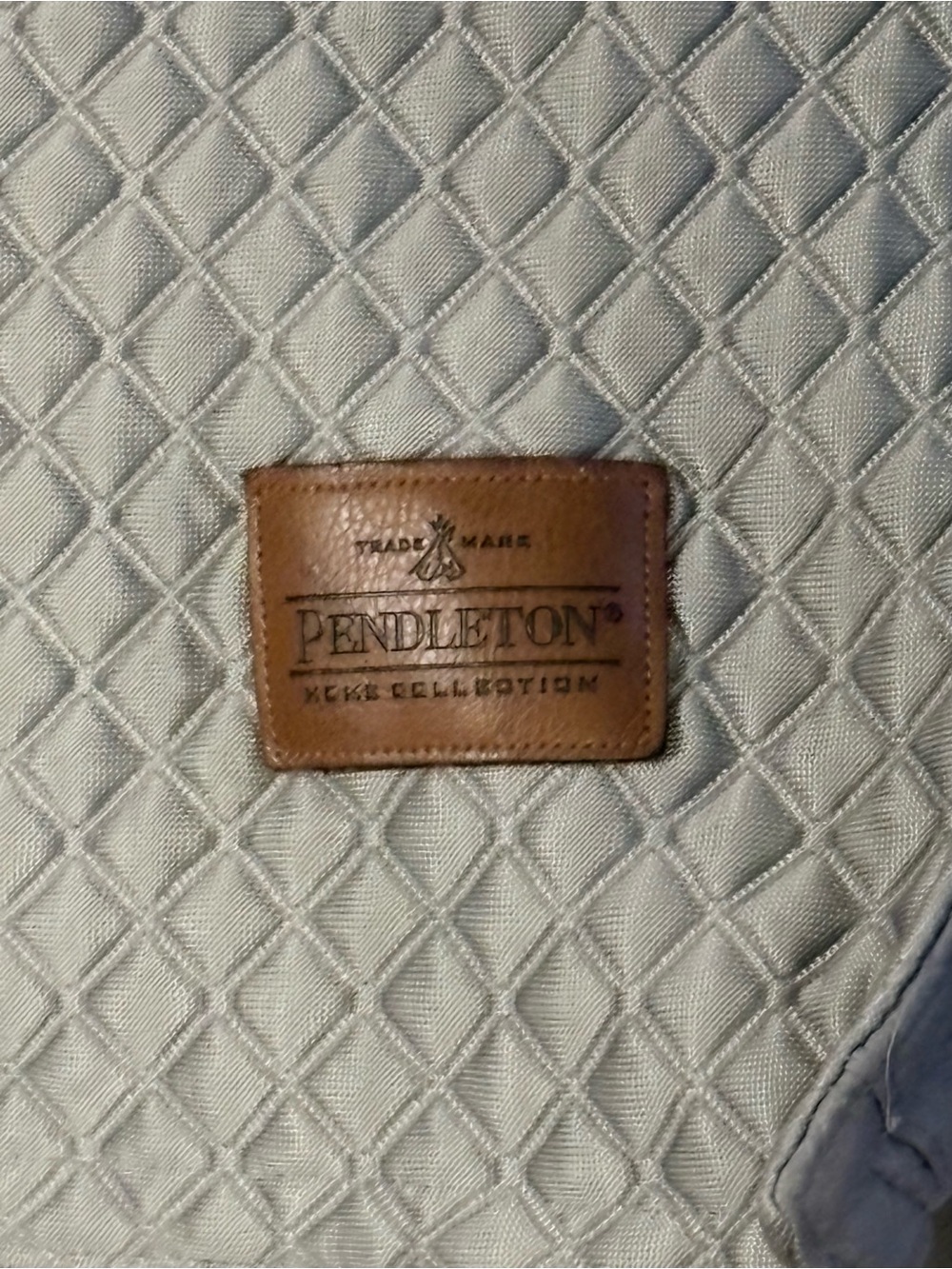 Pendelton Size Cooling Quilted Duvet Cover For Weighted Blanket 48”x72” Twin